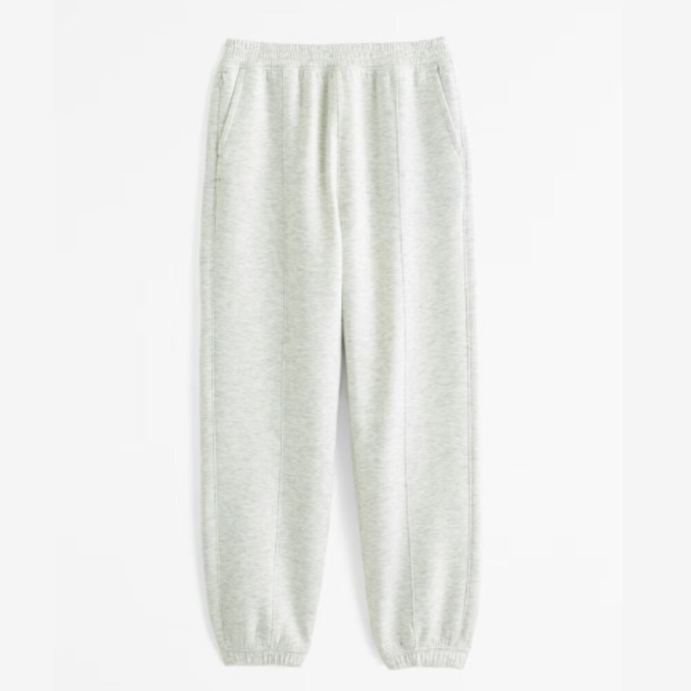 YPB by Abercrombie neoKNIT High-Waisted Sweatpants – Gray (Size S)